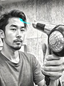 dryer-cold 前髪をドライヤーで立ち上げる方法!熱風&冷風で長持ちアップバング