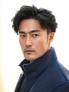 40代・50代ナチュラルパーマ・ツーブロック