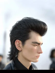 リーゼント・ウルフカット